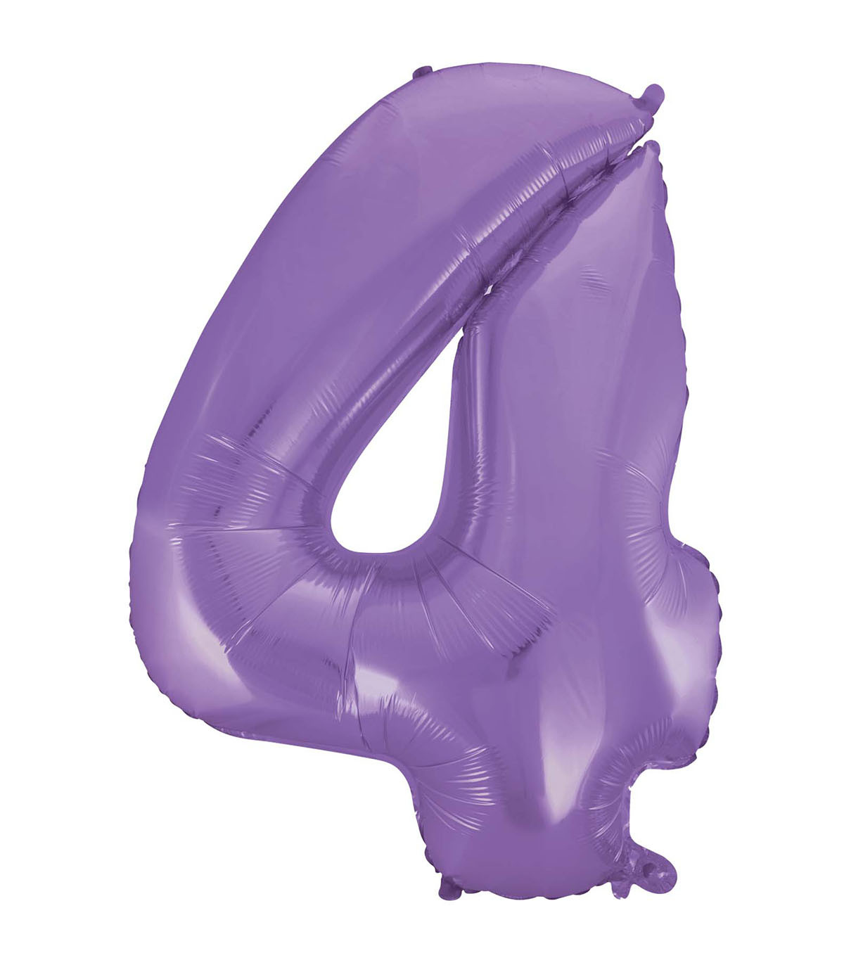 Palloncino Mylar Numero 4 Lilla 40 - 101cm - ingrocartgroup