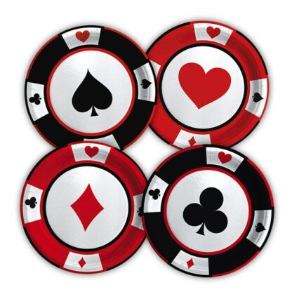 Piatti 18 cm Poker