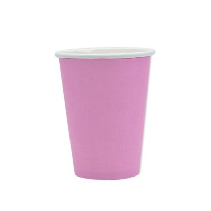Bicchieri in cartoncino monocolore Rosa