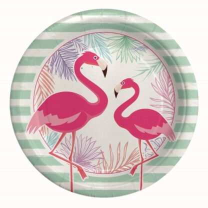 Piatti 24 cm Flamingo Party