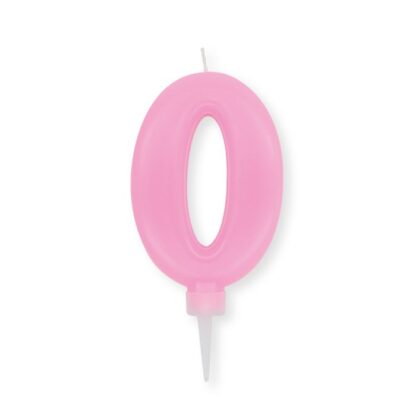 Candelina Plump rosa numero 0