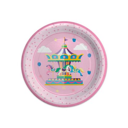 Piatti 20 cm Carousel Party