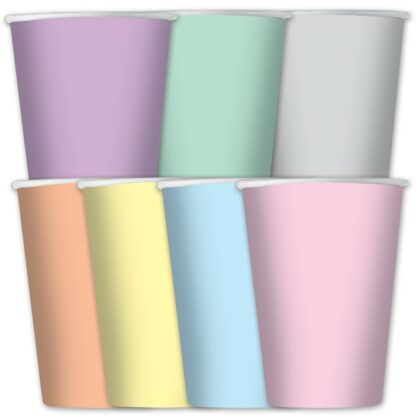 Bicchieri wavy soft rainbow