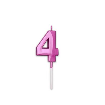 Candelina Prestige fucsia metal Numero 4