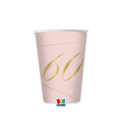 Bicchieri 60 anni rose