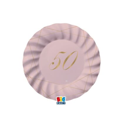 Piatti 20 cm 50 anni rose