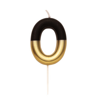 Candeline Sfumate Nero E Oro