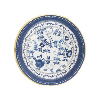 Piatti fondi 24 cm blue grace