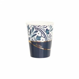 Bicchieri in cartoncino kintsugi Blu