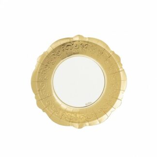 Piatti 21 cm New liberty white and gold