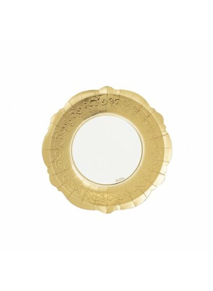 Piatti 21 cm New liberty white and gold