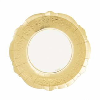 Piatti 27 cm New liberty white and gold
