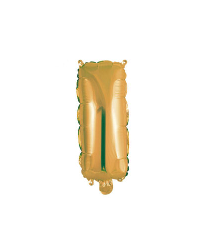 Palloncino Mylar Lettera I Oro