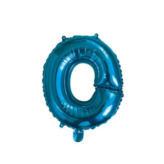 Palloncino Mylar Lettera O Blu