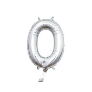 Palloncino Mylar Numero 0 Oro