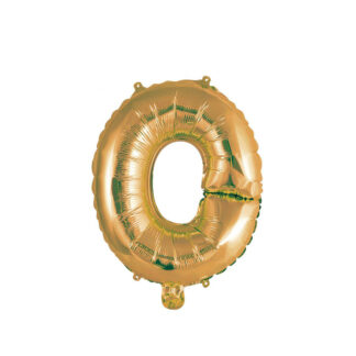 Palloncino Mylar Lettera O Oro