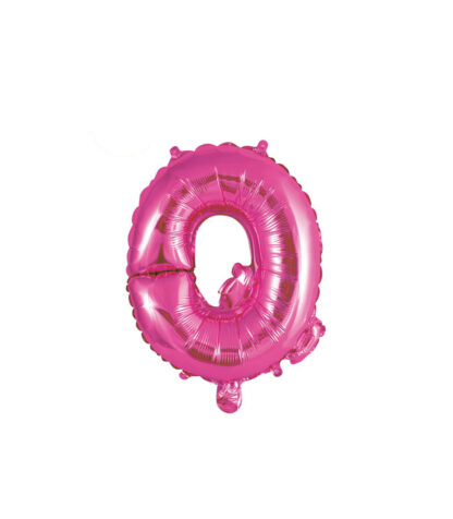 Palloncino Mylar Lettera Q Fucsia