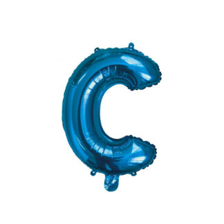 Palloncino Mylar Lettera C Blu