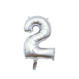 Palloncino Mylar Numero 2 Oro