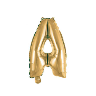 Palloncino Mylar Lettera A Oro