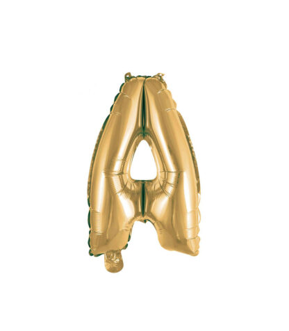 Palloncino Mylar Lettera A Oro