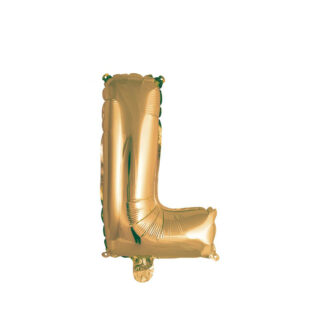 Palloncino Mylar Lettera L Oro