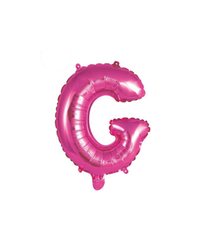 Palloncino Mylar Lettera G Fucsia