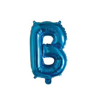 Palloncino Mylar Lettera B Blu