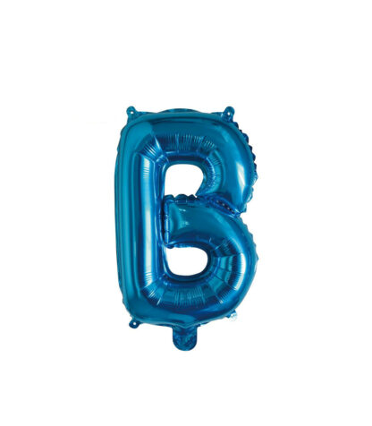 Palloncino Mylar Lettera B Blu