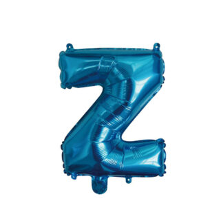 Palloncino Mylar Lettera Z Blu