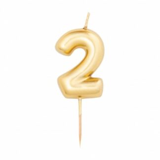 candelina pick oro numero 2