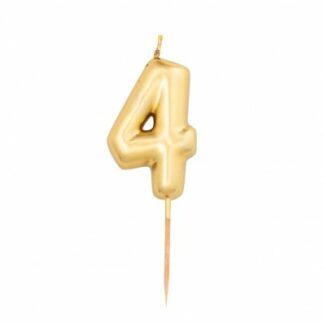 candelina pick oro numero 4
