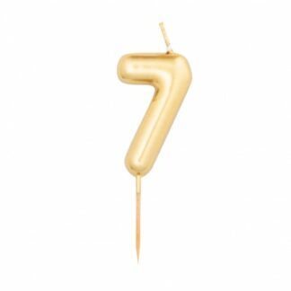 candelina pick oro numero 7