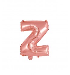 Palloncino Mylar Lettera Z Rosa Gold