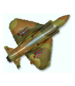 Palloncino Mylar Aereo Verde Militare SuperShape