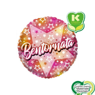 Palloncino Mylar Bentornata Stelle