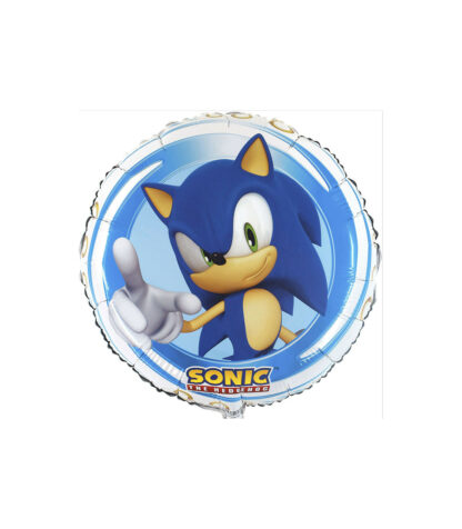 Pallocino in mylar tondo Sonic