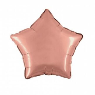 Palloncino In Mylar Stella 18" Rosa Gold
