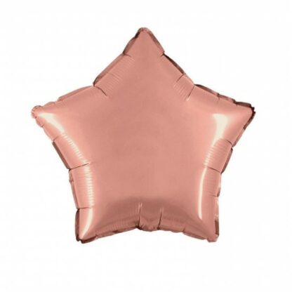 Palloncino In Mylar Stella 18" Rosa Gold