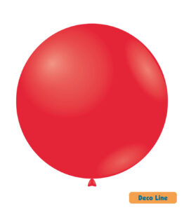 Palloncini Deco Line Mongolfiera Rosso Scarlatto 36" - 91 cm 