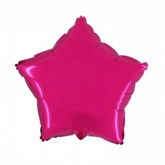 Palloncino In Mylar Stella 18" Magenta
