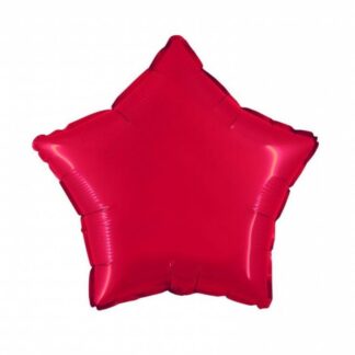Palloncino In Mylar Stella 18" Rosso
