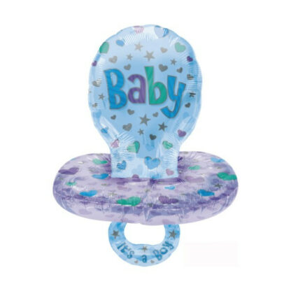 Palloncino Mylar Baby Boy Ciuccio SuperShape