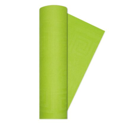 Tovaglia a rotolo in carta verde acido