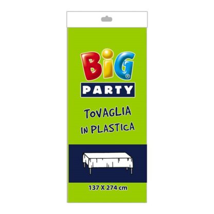 Tovaglia in plastica 137x274 cm Verde Acido
