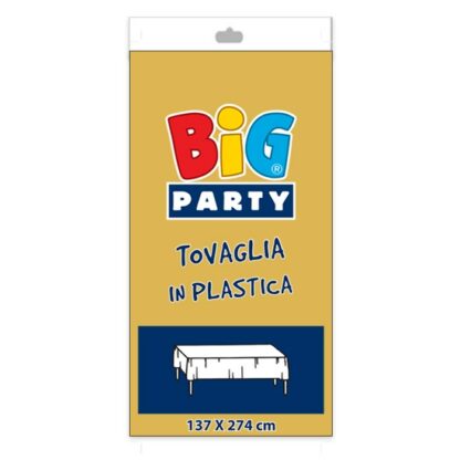 Tovaglia in plastica 137x274 cm oro