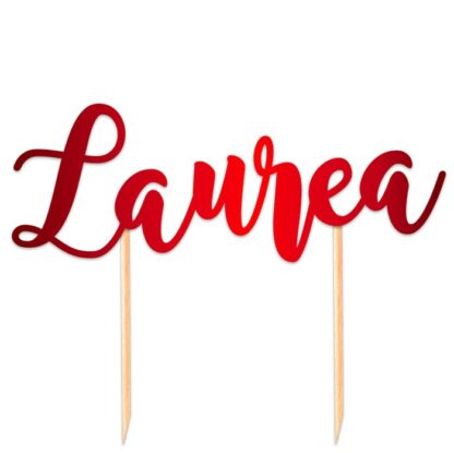 Cake topper Laurea