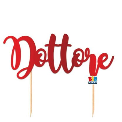 Cake topper Dottore