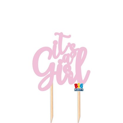 Cake topper it's a girl