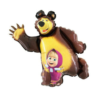 Palloncino mylar supershape Masha e Orso